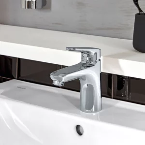Mitigeur lavabo médium CLIVIA chromé, avec vidage